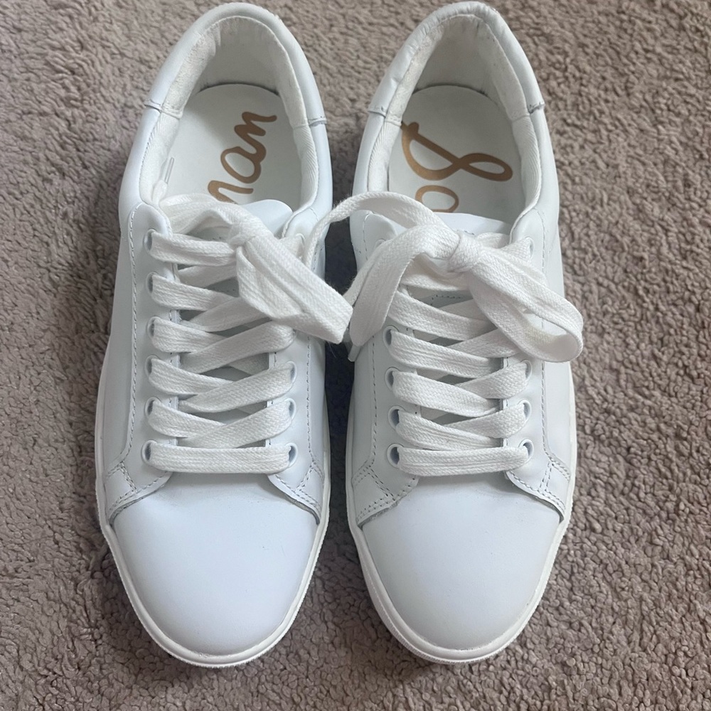Sam Edelman Ethyl white sneakers